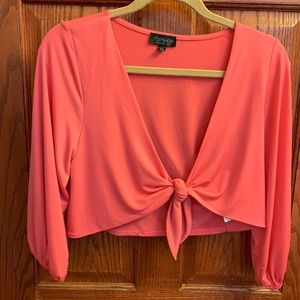 Top Shop hot pink top